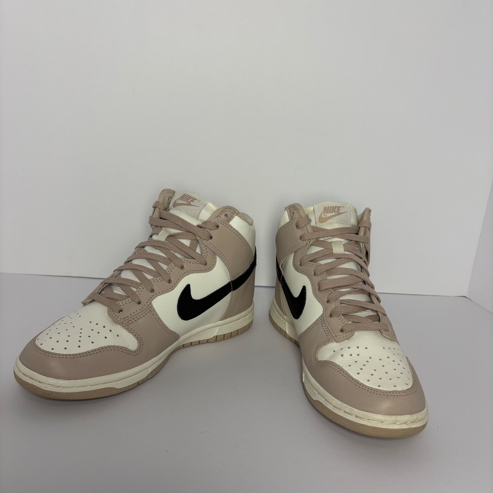 Nike Dunk High Moon Fossil Black Sail Women's Shoes 6 Steetwear Athleisure